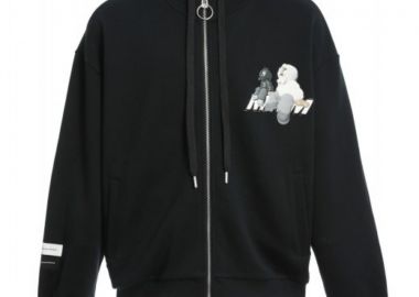 MOD WAVE MOVEMENT VG Dog Unisex Ζακέτα-Μαύρη-MW093070089-BLACK - Mod Wave Movement - 