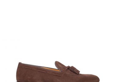 Μοκασίνια ανδρικά Berwick Καφέ HO437 Repello Calf 4949 Suede 100 - Berwick - 