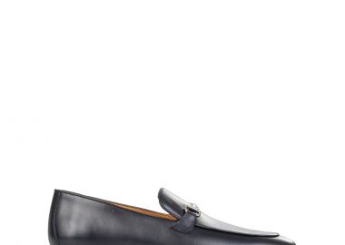 Μοκασίνια ανδρικά Berwick Μαύρο-Ασημί 5177 100 - Berwick - 