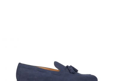 Μοκασίνια ανδρικά Berwick Μπλε HO437 Superbuck Baltic 4949 Suede 100 - Berwick - 