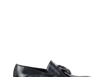 Μοκασίνια ανδρικά Boss Shoes Μαύρο V5429 GLM 100 - Boss Shoes - 
