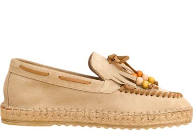 Μοκασίνια Attrattivo Με Χάντρες 9Y23430-BEIGE Γυναικείο - Attrattivo - 