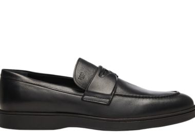 Μοκασίνια BOSS-SHOES Classic A7537-BLACK MARINO Ανδρικό - BOSS-SHOES - 
