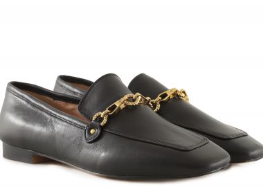 Μοκασίνια Guess Marta FL6MRTLEA14-GU0-BLACK Γυναικείο - Guess - 