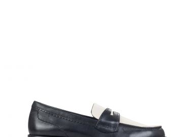 Μοκασίνια-Μπαλαρίνες γυναικείες Clarks Μαύρο-Off White 26181270 Straven Edge 100 - Clarks - 