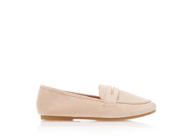 Μοκασίνια μπεζ σουέτ ΜΠΕΖ - Tsoukalas - 