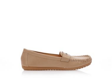 Μοκασίνια πούρο δερματίνη ΠΟΥΡΟ - Tsoukalas - 