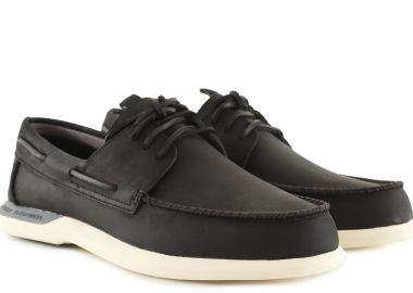 Μοκασίνια Sperry Authenic Original Plushwave 2.0 STS24388-BLACK Ανδρικό - Sperry - 