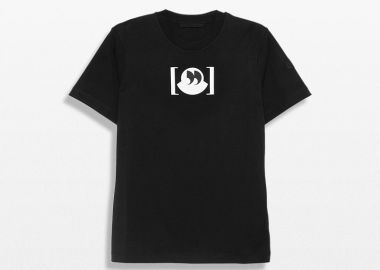 MONCLER Ανδρικό Μαύρο Katoenen T-shirt - MONCLER - 