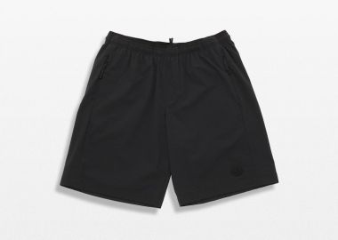 MONCLER Ανδρικό Μαύρο Regular fit Ripstop Shorts - MONCLER - 