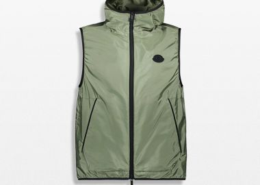 MONCLER Ανδρικό Πράσινο Green Vest Moretan - MONCLER - 