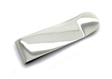 Money clip από ατσάλι απλό γυαλιστερό MR128 - Asimenio - 