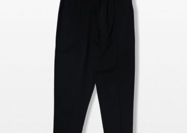 MONK Ανδρικό Μαύρο Εlastic Waist Trousers - MONK - 