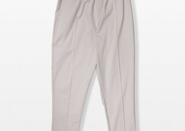 MONK Ανδρικό Μπεζ Εlastic Waist Trousers - MONK - 