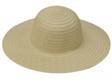 Μονόχρωμη ψάθα γυναικεία - STAMION - 