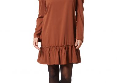 ΜΟΝΟΧΡΩΜΟ ΦΟΡΕΜΑ ΜΕ ΒΟΛΑΝ - Anna Raxevsky - 