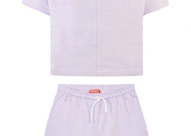 Μονόχρωμο φούτερ σετ - ΛΙΛΑ 16-223294-0 - energiers - 