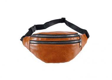 Μονόχρωμο γυναικείο τσαντάκι μέσης - GTS MODA ITALIA - 