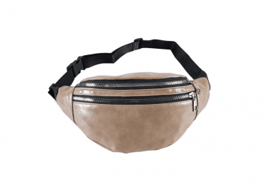 Μονόχρωμο γυναικείο τσαντάκι μέσης - GTS MODA ITALIA - 