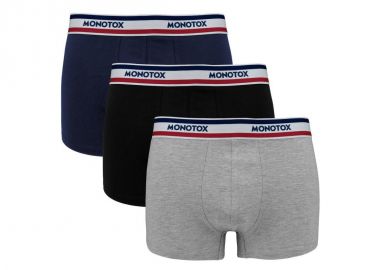 Monotox Basics Boxer Brief 3pack M MX21063 - Monotox - 