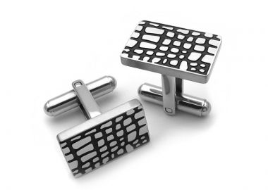 Μοντέρνα μανικετοκουμπα δίχρωμα MN177 - Asimenio - 