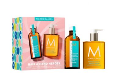 Moroccanoil Hair & Hand Heroes Set (Oil Treatment Light 100ml + Hand Wash Originale 360ml) - Moroccanoil - 