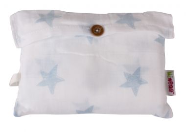 Μουσελίνα Βαμβακερή 120x100εκ. Πολλαπλών Χρήσεων Σιέλ Αστέρια Minene MN21304 - Minene - 