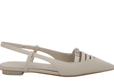 Μπαλαρίνα DKNY Slingback Mikado K1524221-SOFT WHITE Γυναικείο - DKNY - 