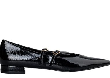 Μπαλαρίνα Envie Pointy Λουστρίνι E02-20811-BLACK Γυναικείο - Envie - 