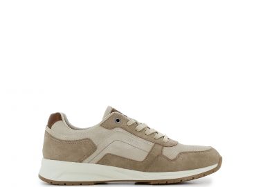Μπεζ ανδρικό sneaker - SJ - 