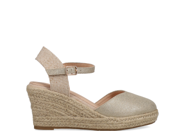 Μπεζ-χρυσή εσπαντρίγια - MIGATO - 
