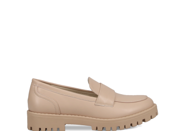 Μπεζ chunky loafer - MIGATO - 