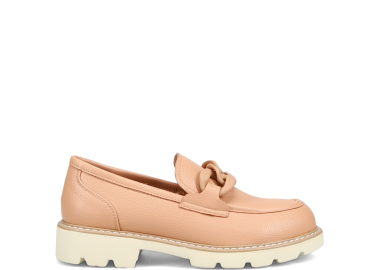 Μπεζ chunky loafer - MIGATO - 