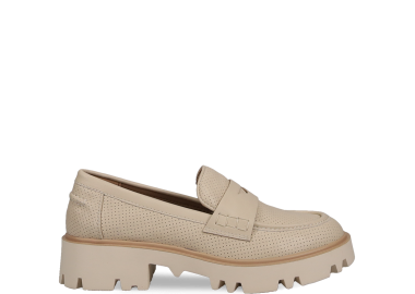 Μπεζ chunky loafer - MIGATO - 