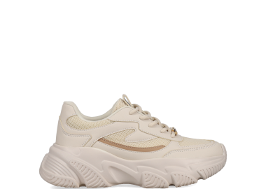 Μπεζ chunky sneaker - MIGATO - 