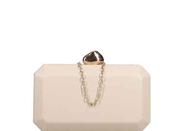 Μπεζ clutch τσαντάκι - MIGATO - 