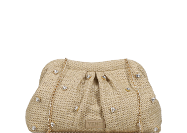 Μπεζ clutch τσαντάκι - VENCI - 