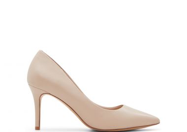 Μπεζ δερμάτινη γόβα SERENITI - ALDO - 