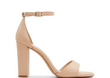 Μπεζ δερμάτινο πέδιλο ENAEGYN - ALDO - 