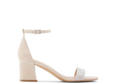 Μπεζ δερμάτινο πέδιλο KEDEAVIEL - ALDO - 