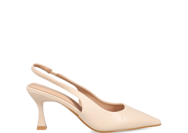 Μπεζ εξώφτερνη γόβα - SIXTH SENS - 