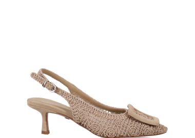 Μπεζ εξώφτερνη γόβα - MIGATO - 