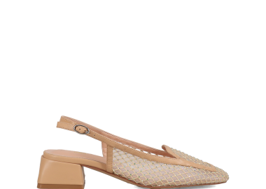 Μπεζ εξώφτερνη γόβα - MIGATO - 