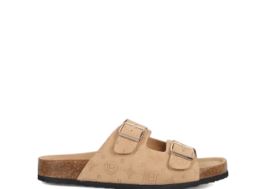 Μπεζ footbed σανδάλι - LAURA BIAGIOTTI - 