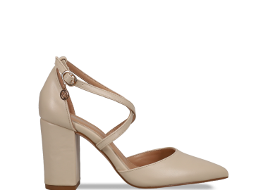 Μπεζ γόβα - MIGATO - 