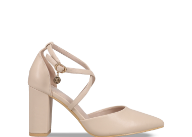 Μπεζ γόβα - MIGATO - 