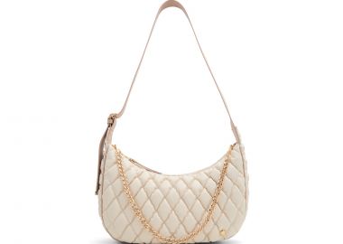 Μπεζ καπιτονέ τσάντα ώμου KAILIA - ALDO - 