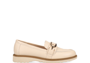 Μπεζ loafer - CAMILLE - 