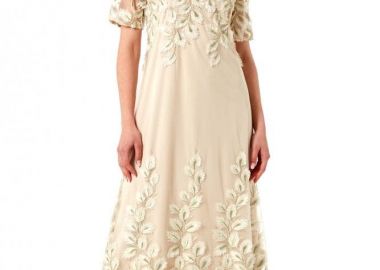 ΜΠΕΖ ΜΑΞΙ ΦΟΡΕΜΑ ΜΕ ΚΕΝΤΗΤΟ ΤΟΥΛΙ - Anna Raxevsky - 