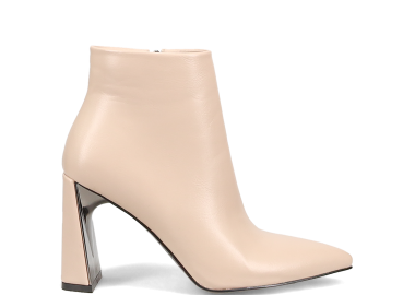 Μπεζ μποτάκι - MIGATO - 